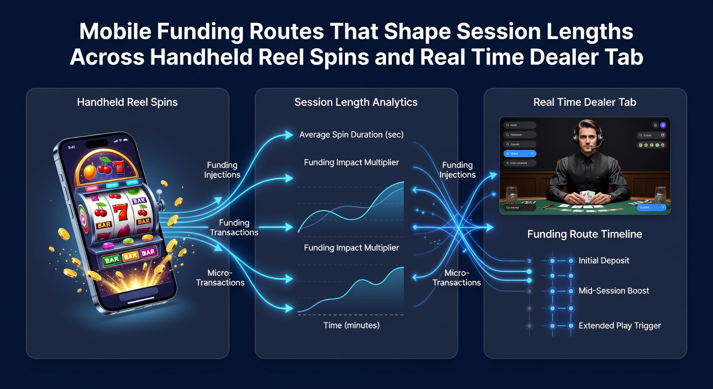 Comparison of funding methods and their effects on session duration in mobile casino environments