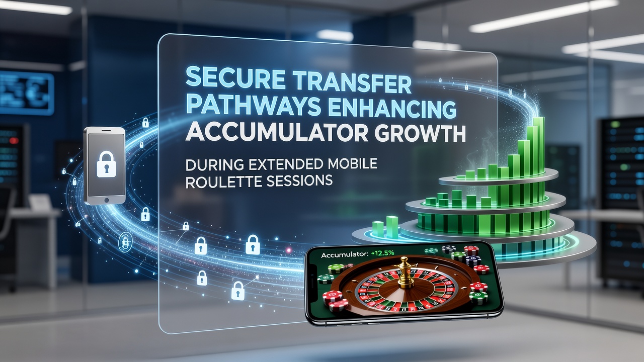 Illustration of secure mobile payment pathways supporting accumulator betting strategies in online roulette sessions