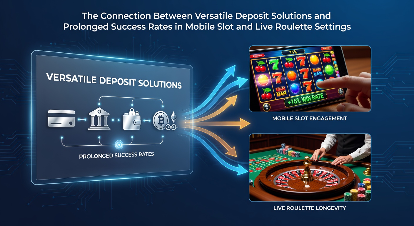 Mobile casino deposit interface displaying multiple payment options including cards and digital wallets